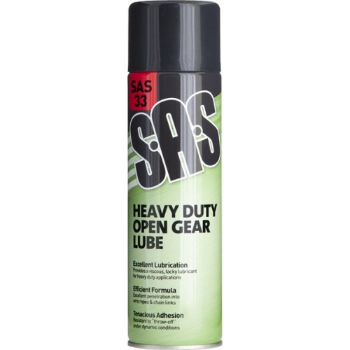 S.A.S Heavy Duty Open Gear Lube 500ml S.A.S Heavy Duty Open Gear Lube 500ml